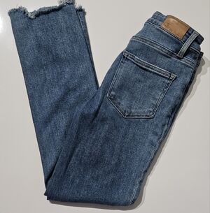 PAIGE Straight-Leg Jeans in Denim Blue